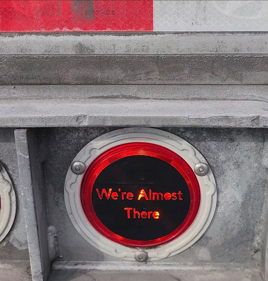 We’re Almost There Tail-Light Overlay (3-Pack)